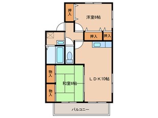 コーポ津屋崎の物件間取画像